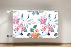 tulup.si Dekoracija za radiatorje Žerjavi v letu 100x60 cm