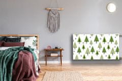 tulup.si Dekoracija za radiatorje Trikotna drevesa 110x60 cm