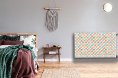 tulup.si Dekoracija za radiatorje Barvit vzorec 100x60 cm