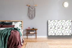 tulup.si Dekoracija za radiatorje Cvetovi sivke 90x60 cm
