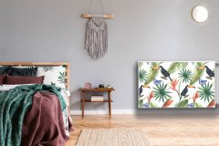tulup.si Dekoracija za radiatorje Toucani na veji 100x60 cm