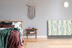 tulup.si Dekoracija za radiatorje Cvetovi sivke 90x60 cm