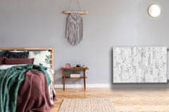 tulup.si radiatorska pokrov Marmor 90x60 cm