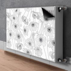 tulup.si radiatorska pokrov Makovi 90x60 cm