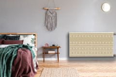 tulup.si Dekoracija za radiatorje Rumena oblika 110x60 cm