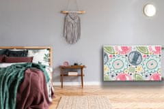 tulup.si Dekoracija za radiatorje Pisane rože 100x60 cm