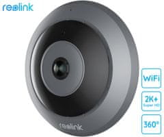 Reolink FE-W IP kamera, 2K, WiFi, 360° Fisheye, IR nočno snemanje, aplikacija, dvosmerna komunikacija