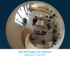 Reolink FE-W IP kamera, 2K, WiFi, 360° Fisheye, IR nočno snemanje, aplikacija, dvosmerna komunikacija