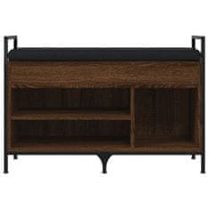 Vidaxl Klop za čevlje rjavi hrast 85,5x32x57,5 cm inženirski les