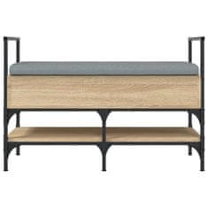 Vidaxl Klop za čevlje sonoma hrast 85,5x42x57,5 cm inženirski les