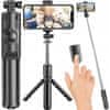 3v1 univerzalni selfie stick in tripod + bluetooth daljinec