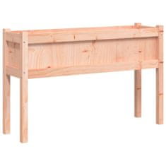 Vidaxl Vrtno korito z nogicami 110x31x70 cm trden les douglas