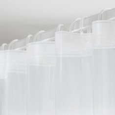 Vidaxl Zavesa za tuš Clear 180 cm prozorna