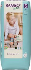 Bambo Nature Plenice za enkratno uporabo 5 XL (12-18 kg) 44 kosov