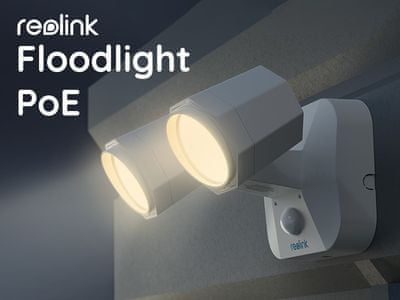 Floodlight PoE - zanesljiv pametni LED reflektor!