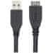 Nedis Kabel USB 3.0/ vtič USB-A - vtič USB-Micro B/ črn/ v razsutem stanju/ 50 cm