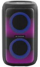 N-GEAR PARTY LET'S GO PARTY SPEAKER JUKE 101 / BT/ 2x8W/ IPX5/ USB/ Disco LED/