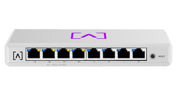 ALTA Switch 8 POE - 8x GbE, 4x PoE+ (PoE budget 60W)
