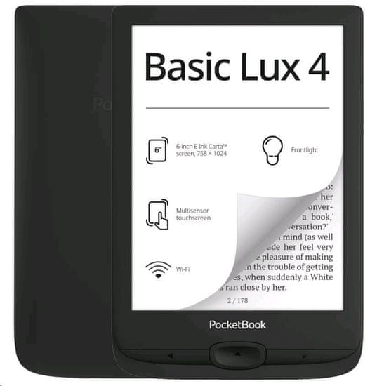 PocketBook E-knjiga 618 Basic Lux 4 Ink Black