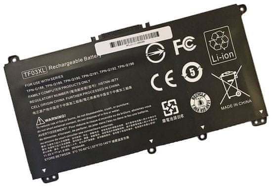 TRX Baterija HSTNN-LB7X/ 11.55V/ 3630 mAh/ 41.9Wh/ Li-Ion/ za HP 14-bp000 14-bp100 14T-bp000 Pavillon 14-bf000/ neorig.