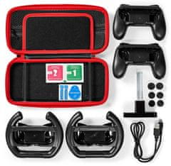 Nedis Game Starter Kit/ za Nintendo switch (OLED)/ 13v1/ črna