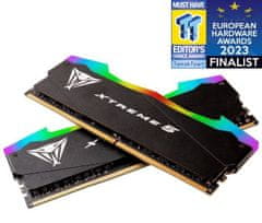 Patriot VIPER XTREME 5 RGB 48GB DDR5 7600MHz / DIMM / CL38 / Kit 2x 24GB
