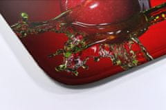 tulup.si Kopalniške preproge Rdeče jabolko 90x60 cm Bela in siva