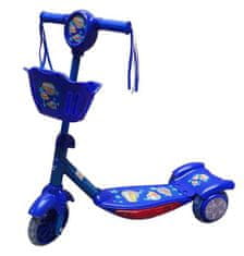 Acra 3-kolesni skuter BLUE