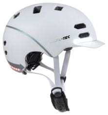 SAFE-TEC Bluetooth pametna čelada/ SK8 White M