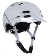 SAFE-TEC Bluetooth pametna čelada/ SK8 White L