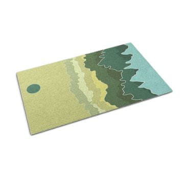 tulup.si Predpražnik s potiskom Abstrakcija gora