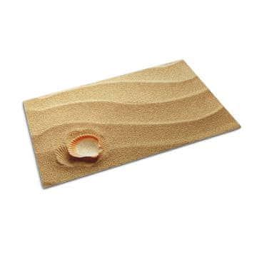 tulup.si Predpražnik s potiskom peščena obala