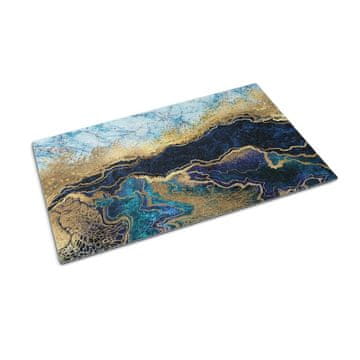 tulup.si Predpražnik s potiskom Modri marmor