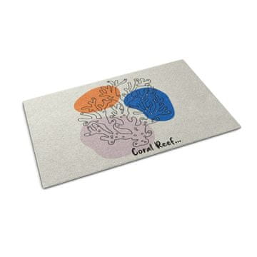 tulup.si Predpražnik za vrata koralni greben