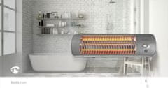 Nedis Grelnik za kopalnico / 1200 W/ nastavljiv termostat/ 2 načina ogrevanja/ X4/ siva