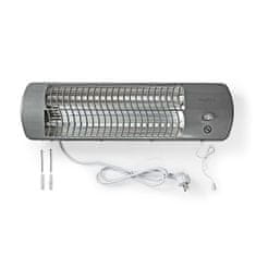 Nedis Grelnik za kopalnico / 1200 W/ nastavljiv termostat/ 2 načina ogrevanja/ X4/ siva