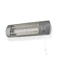 Nedis Grelnik za kopalnico / 1200 W/ nastavljiv termostat/ 2 načina ogrevanja/ X4/ siva