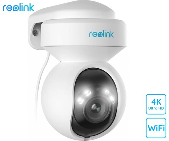 Reolink E1 OUTDOOR PRO IP kamera, 4K UHD, WIFI 6, vrtenje, nočno snemanje, aplikacija, dvosmerna komunikacija