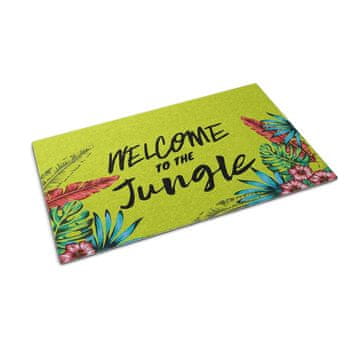 tulup.si Predpražnik s potiskom Welcome to the jungle