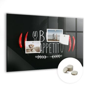 tulup.si Magnetna tabla za risanje Napis bon appetit
