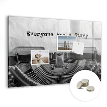 tulup.si Magnetna tabla za risanje Vsak ima svojo zgodbo