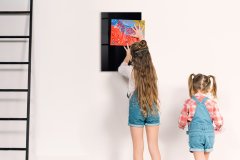 tulup.si Tabla piši briši Črna barva 40x60 cm