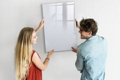 tulup.si Magnetna tabla Barva temno bela 60x90 cm