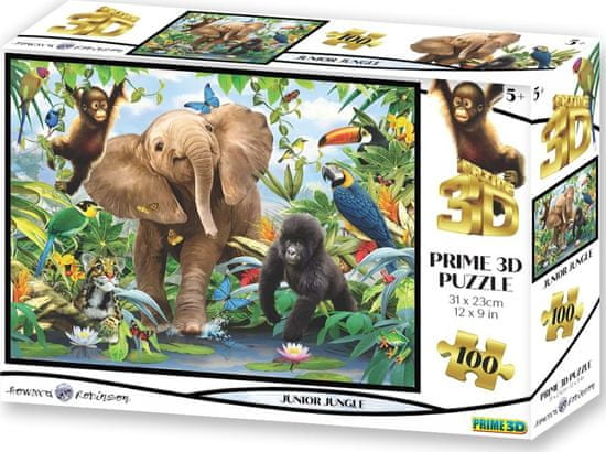 Prime 3D Jungle Puzzle 3D 100 kosov