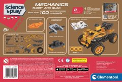 Clementoni Science&amp;Play Mehanski laboratorij Buggy in Quad Bike 2v1