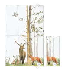 CEBA BABY Potovalna previjalna podloga (60x40) Basic Woodland