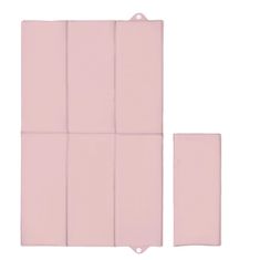 CEBA Potovalna previjalna podloga (80x50) Basic Pink