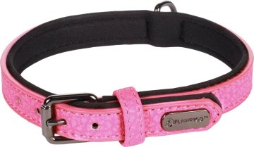 Flamingo Leza ovratnica z neoprensko podlogo Roza S