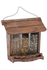 Ferplast Zunanji plastični hranilnik JOK 11 dekor les FP