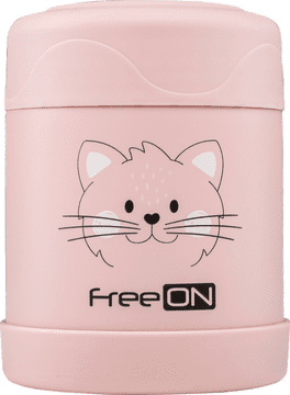 Freeon Termos za hrano iz nerjavečega jekla 350 ml - roza